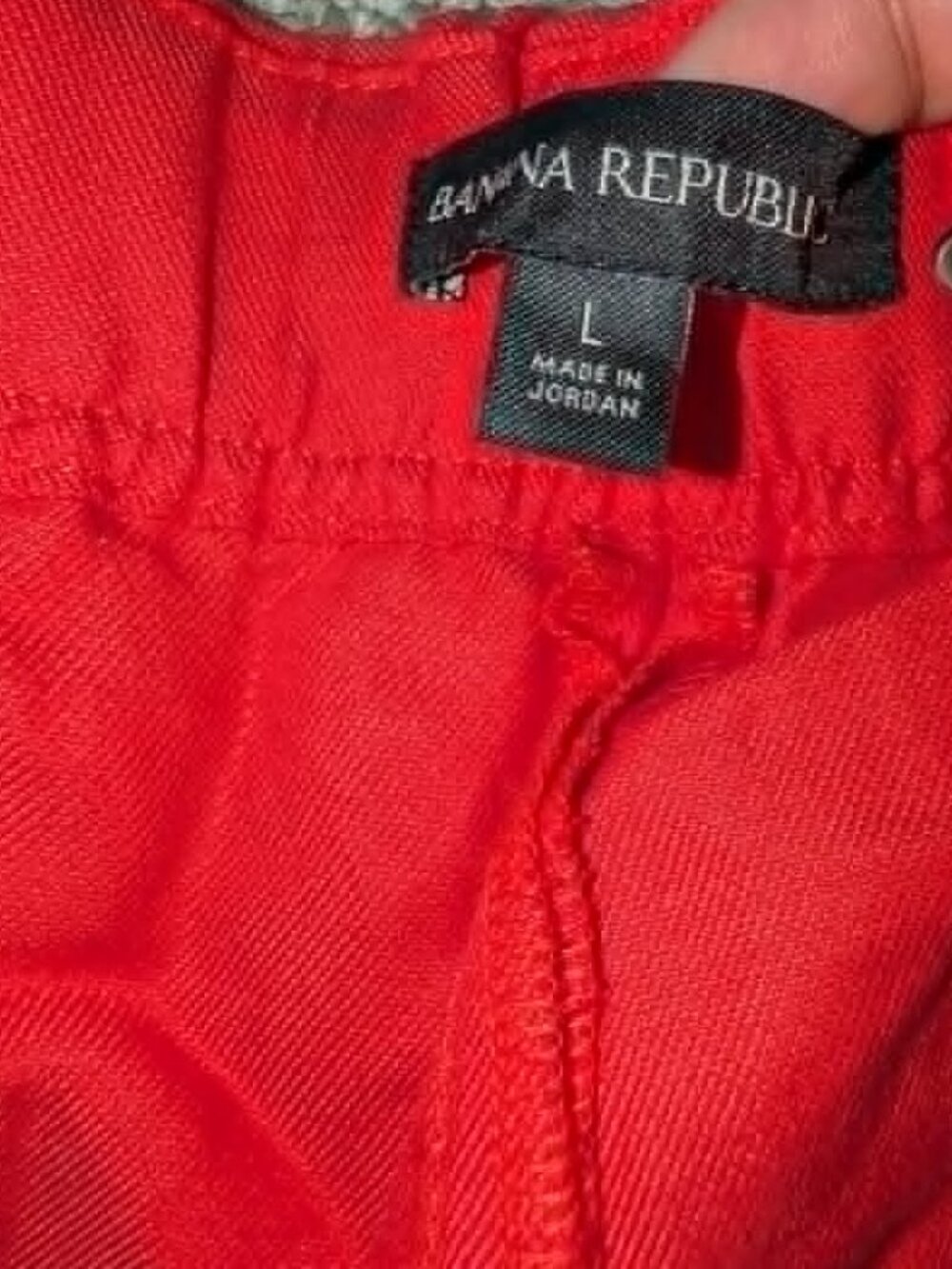 New Banana Republic Wide Leg Pants | Red Poppy - Picture 5 of 5